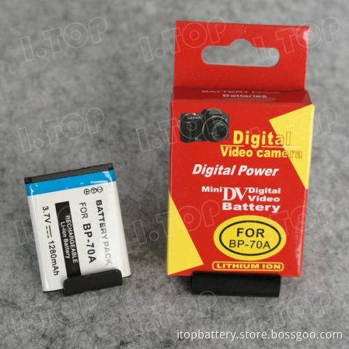 3.7V 1280mAh,High quality battery pack for Samsung BP-70A replacements, Made in china